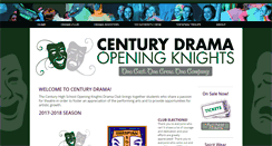 Desktop Screenshot of centurydrama.com